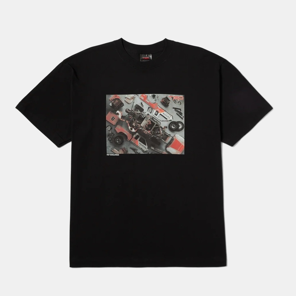 Huf x Toyota “Exploded” T shirt Size L